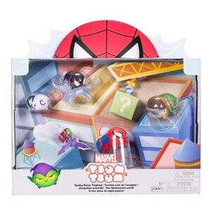 Disney Tsum Tsum Marvel Spidey-Sense Tingling Mini 6 Figure Set Mystery Box